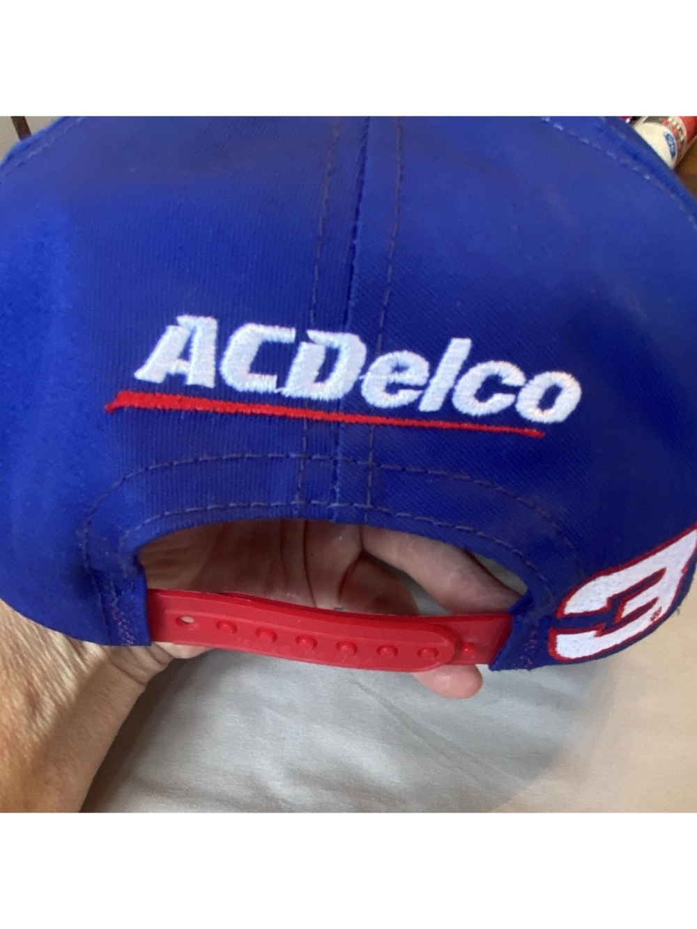 Vintage 1998 Dale Earnhardt Jr Nascar Blue and Red Busch Series Champion Hat - Picture 6 of 11